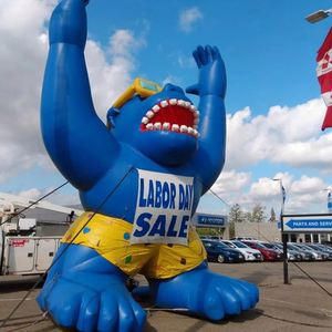 20ft Giant <b>Inflatable</b> Gorilla Balloon for <b>Car</b> Dealership Marketing Advertising <b>Inflatables</b> - Product Image 1