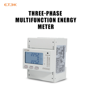 ETEK 4P EKEM4D Medidor de energía eléctrica Nueva condición 80A Cargador EV de bajo voltaje para uso de medidor eléctrico trifásico - Product Image 2