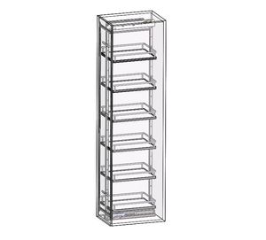 Storking mềm đóng kéo ra giỏ panty đơn vị trong tủ larder nhà bếp Giỏ lưu trữ - Product Image 5