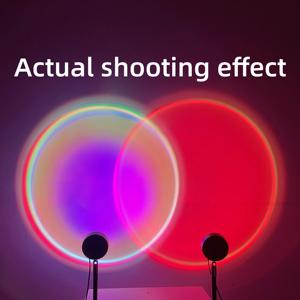 Lampe LED Coucher de Soleil <span class=keywords><strong>pour</strong></span> Photos de Maternité, Veilleuse <span class=keywords><strong>pour</strong></span> Prises de Vue de Bébé, <span class=keywords><strong>Projecteur</strong></span> d'Ambiance <span class=keywords><strong>pour</strong></span> Crèche - Product Image 6