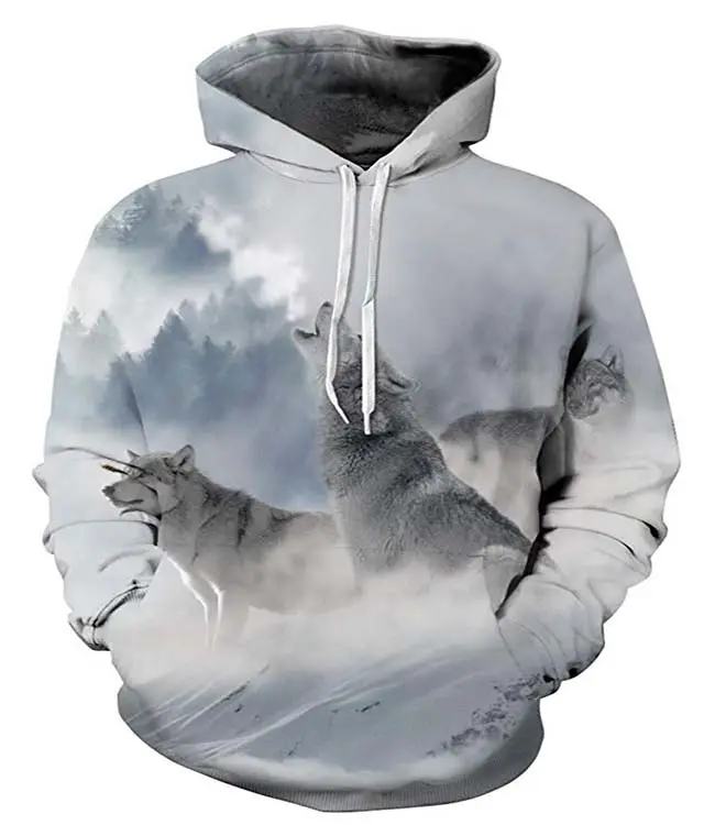 2021 trending OEM Hoodie Sweatshirt Polyester Long Sleeve Printed Pullover mens gym hooded sweaters 3d print hoodie