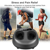 Masseur de pieds électrique Shiatsu pour améliorer la circulation sanguine, avec vibration et chaleur, certifié CE