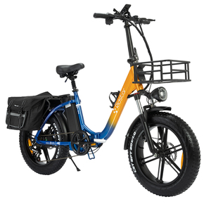 Bicicleta Eléctrica Urbana Retro de Nueva Generación con Motor Trasero de 7 Velocidades, Pantalla Digital Inteligente, Batería de Litio de 48V 20Ah MN20-20Ah - Product Image 3
