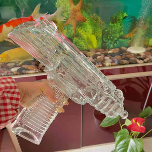 <span class=keywords><strong>Bouteille</strong></span> de whisky en verre de 800ml avec un coup Ak 47 en forme de pistolet <span class=keywords><strong>bouteille</strong></span> de whisky en verre personnalisée vente en vrac avec couvercle en verre - Product Image 2