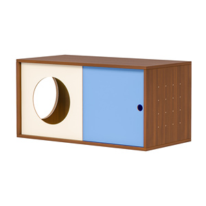Casa para Gatos Tres en Uno, Rectangular, Multifuncional, para Uso Doméstico, con Almacenamiento y Cama - Product Image 5