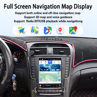 Autoradio Android Viknav pour Honda Acura TL 2004-2008, autoradio sans fil Carplay Android Auto, navigation GPS, écran de lecture