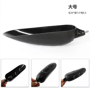 Leurre en forme de cuillère noire avec interface de 8 mm pour la pêche en eau douce, en réservoir et en étang - Product Image 5