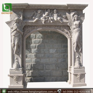 Bất Động Sản Biệt Thự Xây Dựng Tay Chạm Khắc Đá Cẩm Thạch Khung Cửa Điêu Khắc - Product Image 4