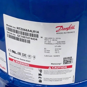 Pièces détachées pour compresseur scroll Danfoss NTZ048A4LR1A NTZ068A4LR1A NTZ068A4LR1B Usage industriel - Product Image 4