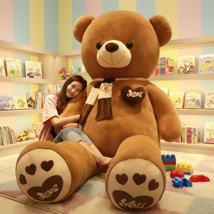 ตุ๊กตาหมีแพน<span class=keywords><strong>ด</strong></span>้าขนาดใหญ่ นุ่มมาก ใช้เป็นหมอนหนุน ตุ๊กตาหมีนุ่มๆ บรรจุใยฝ้าย PP ช่วยคลายเครียด ของขวัญวันเกิด สำหรับทุกเพศ - Product Image 1