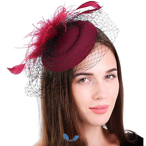 Chapeaux Fascinateurs en Gros Années 20 et 50, Chapeau Pilbox, Chapeau de Cocktail, Coiffure <span class=keywords><strong>pour</strong></span> Fêtes du Thé avec <span class=keywords><strong>Voile</strong></span> <span class=keywords><strong>pour</strong></span> Filles et Femmes - Product Image 5