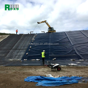 Géomembrane en plastique imperméable de haute qualité 1mm 1.5mm 2mm pour bassin à poissons, revêtement de barrage, géomembranes HDPE GM13 1mm 1.5mm 2mm - Product Image 5