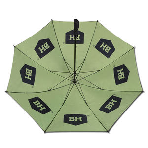Parapluies de golf robustes et de grande taille (62, 68 et 72 pouces), résistants au vent et à l'eau, avec impression de logo à l'intérieur, parapluies promotionnels. - Product Image 3