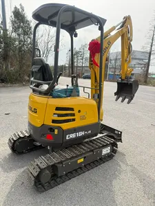 Mini-excavatrice sur chenilles SDLG ER616H pour travaux de terrassement en espaces restreints, jardins, canalisations municipales et cours. - Product Image 6