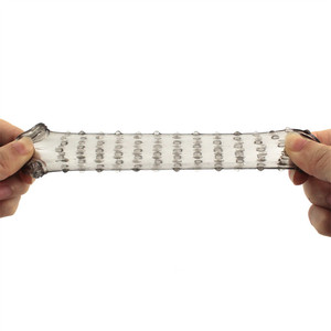 Funda de pene reutilizable <span class=keywords><strong>para</strong></span> hombres, condón rotico <span class=keywords><strong>para</strong></span> agrandar el pene - Product Image 4