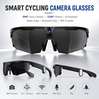 Lunettes intelligentes W640 prenant en charge les appels sans fil et l'assistant vocal ; compatibles Android/iOS ; traduction en temps réel, prise en charge des photos/vidéos.