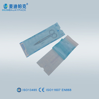 Sachets de stérilisation autocollants pour autoclave médical hospitalier, vente en gros usine