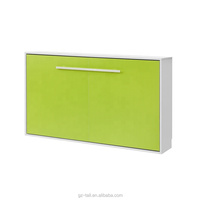 Lit mural horizontal pliable pour appartement, lit simple Murphy, vente chaude