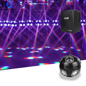 Nueva Luz de Discoteca con Movimiento de Cabeza, Efecto Estroboscópico 4 en 1, Luz de Bola Móvil con Efecto de Elevación para Club Nocturno, DMX 10x20W - Product Image 1