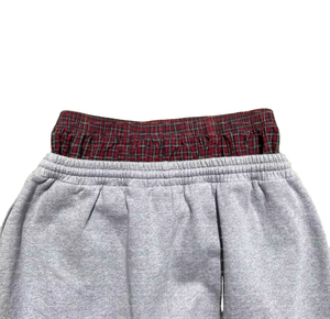 Pantalones Deportivos Largos de Felpa para Hombre, Estilo Casual, Costura Personalizada, 100% Algodón, Transpirables, Cintura Elástica, Pliegues, Estilo Urbano - Product Image 4