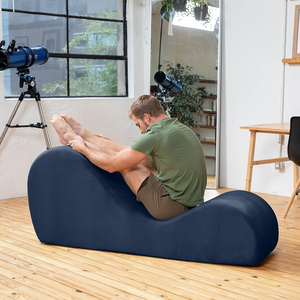 Fabric Stretching Relaxation Exercise with <strong>Padded</strong> Sponge Removable and Washable Non-Slip Bottom for Bedroom or Living <strong>Room</strong> - Product Image 4
