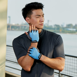 Gants de musculation sans doigts unisexes en gros pour la salle de sport - Product Image 6