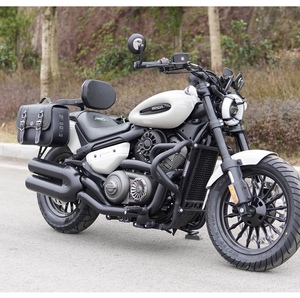 Nuevas Barras Protectoras de Motor para Motocicleta Softail de Acero al Carbono, Barra Anticaídas Delantera de Dos Niveles para 3M Bendr <span class=keywords><strong>Chinchilla</strong></span> 350 - Product Image 5