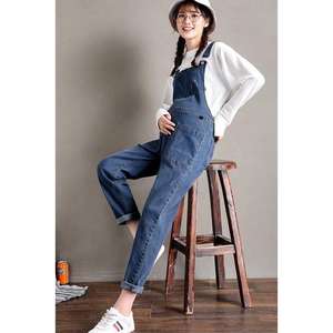 Jeans enceintes pantalons de maternité jarretelles Jeans grande taille pantalon ensemble Denim salopette <span class=keywords><strong>grossesse</strong></span> barboteuses L à 5XL - Product Image 3