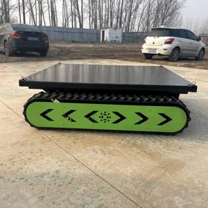 แชสซีหุ่นยนต์ตีนตะขาบยาง ควบคุมด้วยรีโมทไฟฟ้า รองรับน้ำหนัก 500 กก. ถึง 1000 กก. - Product Image 2