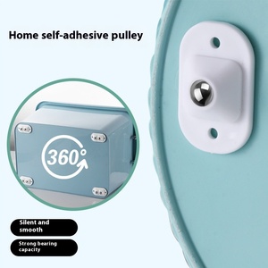 Silent Puley Mobile Base Free Drilling Sliding Ball Bearing Wheel Steel Ball Universal Wheel Stock Now Available Source <strong>Plastic</strong> - Product Image 3