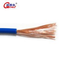 Fil de construction en cuivre toronné isolé PVC H07V-R/H07V-U/BV/BVR 2,5 mm de haute qualité à bas prix pour usage électrique domestique