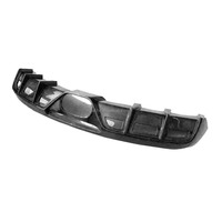 Pour Audi TT Spoiler de diffuseur de lèvre arrière en Fiber de carbone/FRP pare-chocs 2008 - 2014 garde de lèvre arrière style de voiture