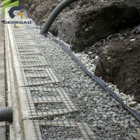 Geomalla de Poliéster de Alta Resistencia a la Tracción con Certificación CE para Refuerzo de Vertederos en Ingeniería