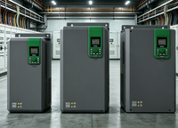 Variateur de fréquence triphasé haute puissance GT600 250kW-450kW pour systèmes de convoyeurs, machines d'emballage et machines de remplissage alimentaire