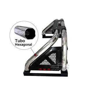 Benext Barra Antivuelco y Baca de Techo <span class=keywords><strong>4x4</strong></span> de Acero Inoxidable para Camionetas Chevy Silverado Colorado GMC Sierra - Product Image 2