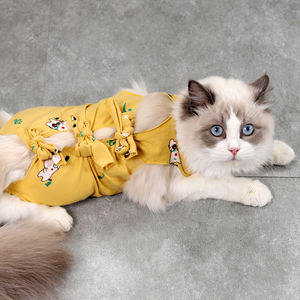 Traje de recuperación de gato, ropa de esterilización <span class=keywords><strong>para</strong></span> el cuidado de los gatos después de la cirugía, traje de tela <span class=keywords><strong>para</strong></span> cirugía - Product Image 4