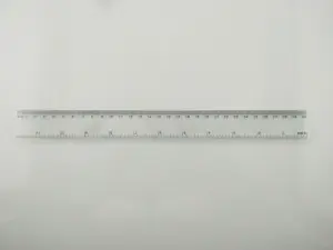 12 Inch 30cm Clear Ruler Straight Ruler Plastic Ruler