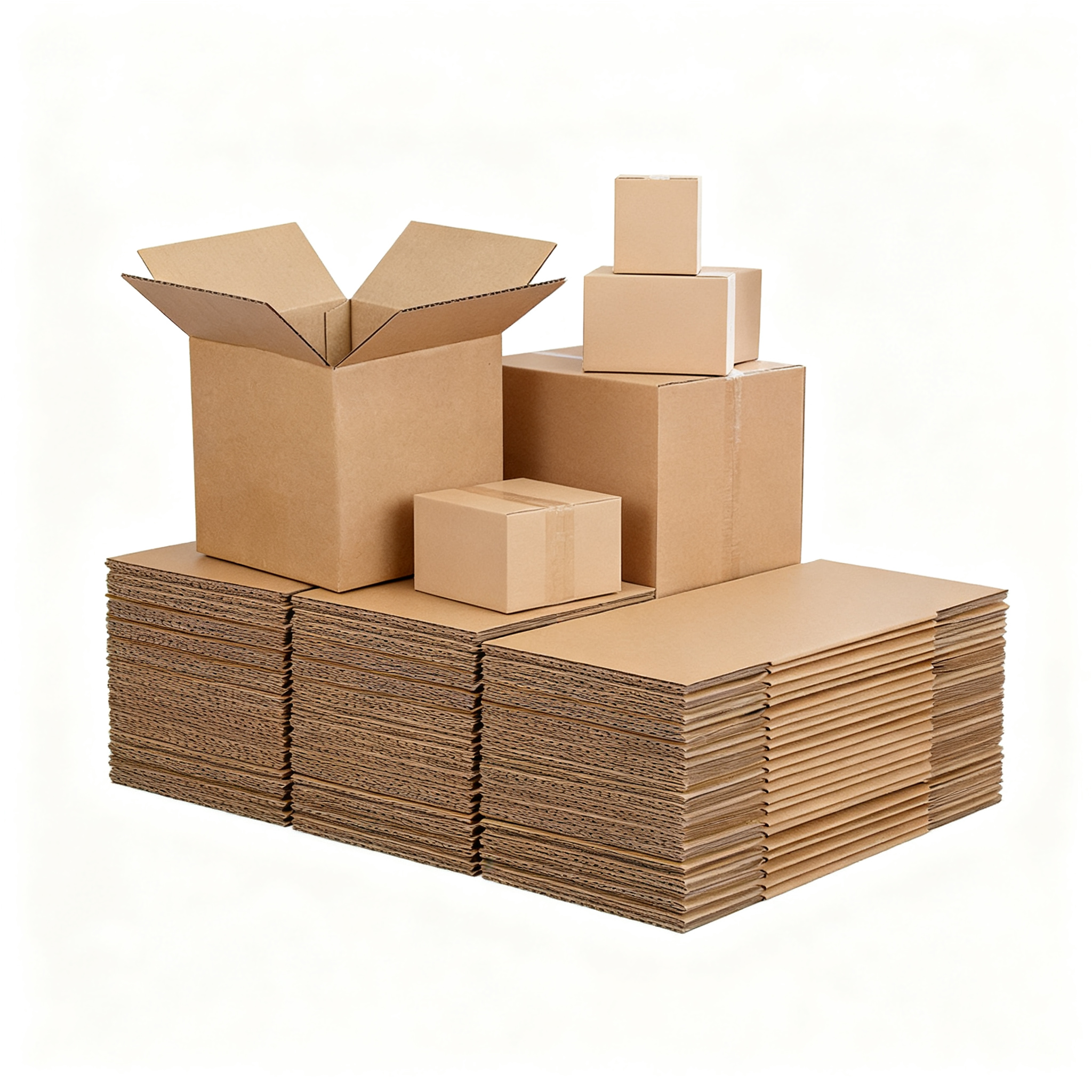 Cardboard Carton Box Corrugated Cartons Mailing Moving Shipping Boxes Recyclable Strong Cardboard Shipping Boxes