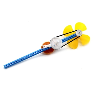 Kit de ventilateur à manivelle OKYN-G6831 pour projets éducatifs scientifiques STEM à l'école - Product Image 5