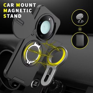 Funda Antigolpes para Honor X9A X9B X9C 400 Lite Pro con Soporte Magnético y Cubierta Deslizante para la Lente de la Cámara 360 ° Cubierta de Anillo Metálico Giratorio - Product Image 5