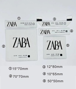 Tùy Chỉnh Nhãn Cho Quần Áo Thương Hiệu Logo Dệt Nhãn Cho Quần Áo Thương Hiệu Quần Áo Nhãn Tùy Chỉnh - Product Image 3