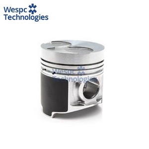 Kit de Pistón de Aleación de Aluminio de Alta Resistencia WESPC 115017790 para Motor Diésel Perkins <span class=keywords><strong>400F</strong></span>, Tamaño STD, Reconstrucción de Cilindro con Anillos y Pasador - Product Image 3