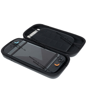 Étui de protection personnalisé pour interrupteur bicolore 2-Pochette de sac à coque dure rouge/bleu avec support réglable pour les jeux-Étui uniquement - Product Image 2