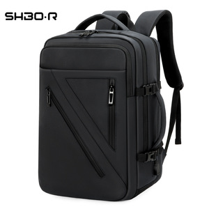 Shuai Bo Laptop <b>Backpack</b> 16-Inch <b>Large</b> Capacity Multi Functional Business Casual Men's <b>Backpack</b> For Travel And School - Product Image 1