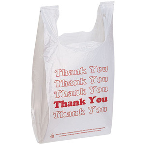 Factory Wholesale Vest Shopping Degradable Plastic Bag  D2W EPI Compostable T-shirt Vest supermarket shopping bag