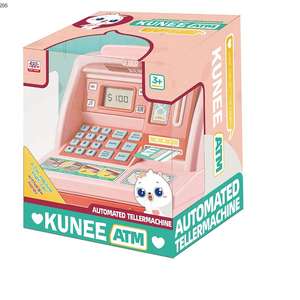 Hucha educativa Caja de ahorro de dinero, Depósito automático de plástico Cajeros Mini <span class=keywords><strong>Cajero</strong></span> Automático automático Banco de Juguetes - Product Image 5
