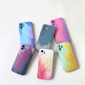 Nedeins — coque de téléphone apple à motif aquarelle colorée, étui de luxe pour iPhone 12 Pro Max, XS, 11 Pro