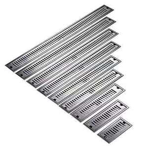 YOTO Grille de drainage moderne anti-odeur en acier inoxydable et zinc électrolytique noir pour hôtels – Grande Vente - Product Image 5