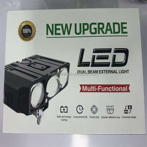 Faro Ausiliario LED E06L 85W per Veicoli Fuoristrada 12/24V Luce di Guida LED Lente Blu 10000LM Vendita all'Ingrosso Luce LED per Griglia Auto - Product Image 3