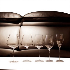 Bicchiere da Vino Rosso in Cristallo Ultrasottile Fatto a Mano, Marca Nazionale Alternativa a <span class=keywords><strong>Zalto</strong></span>, Stile Retrò Elegante e di Lusso - Product Image 1